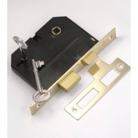 BELWITH Brs Bitkey Mortise Lock 1155